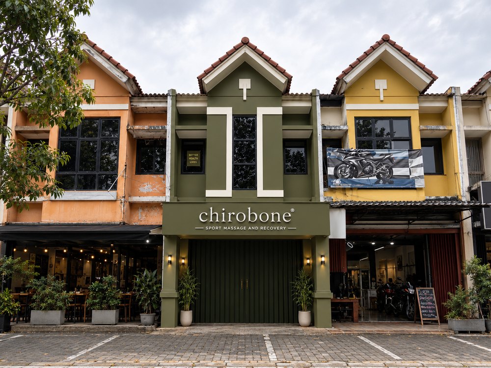 Tampak depan Chirobone Gading Serpong